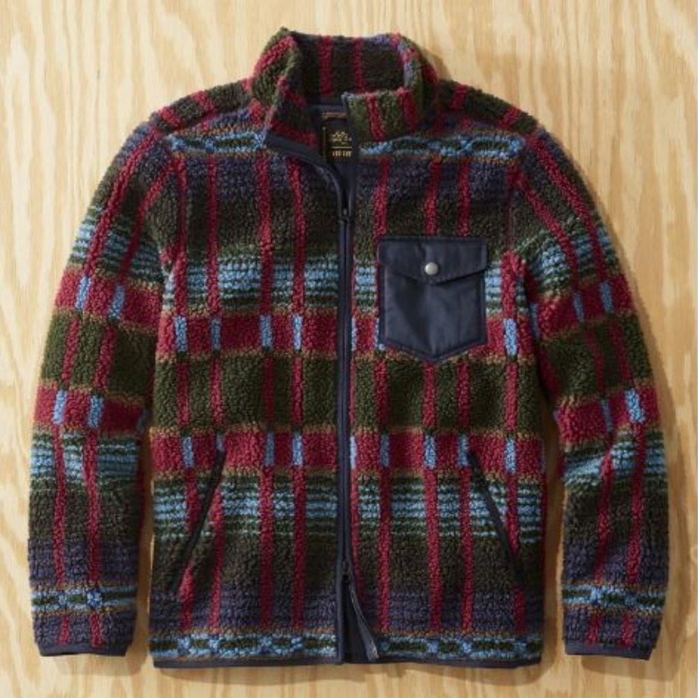 L.L.BEAN x TODD SNYDER Hi-Pile Sherpa Fleece Jacket - Picture 1 of 13